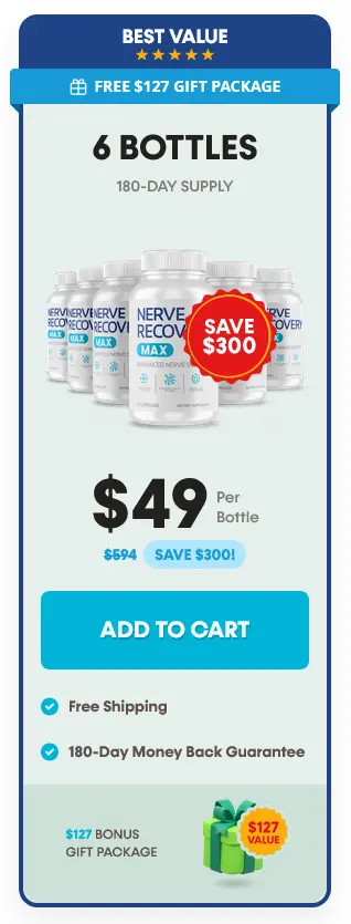 Buy nerverecoverymax 6 Bottles